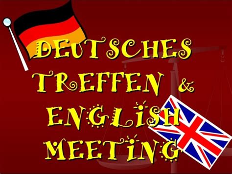 treffen englisch|TREFFEN